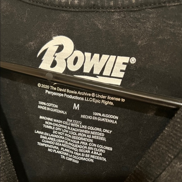 David Bowie Graphic/Band T-Shirt - Picture 5 of 8